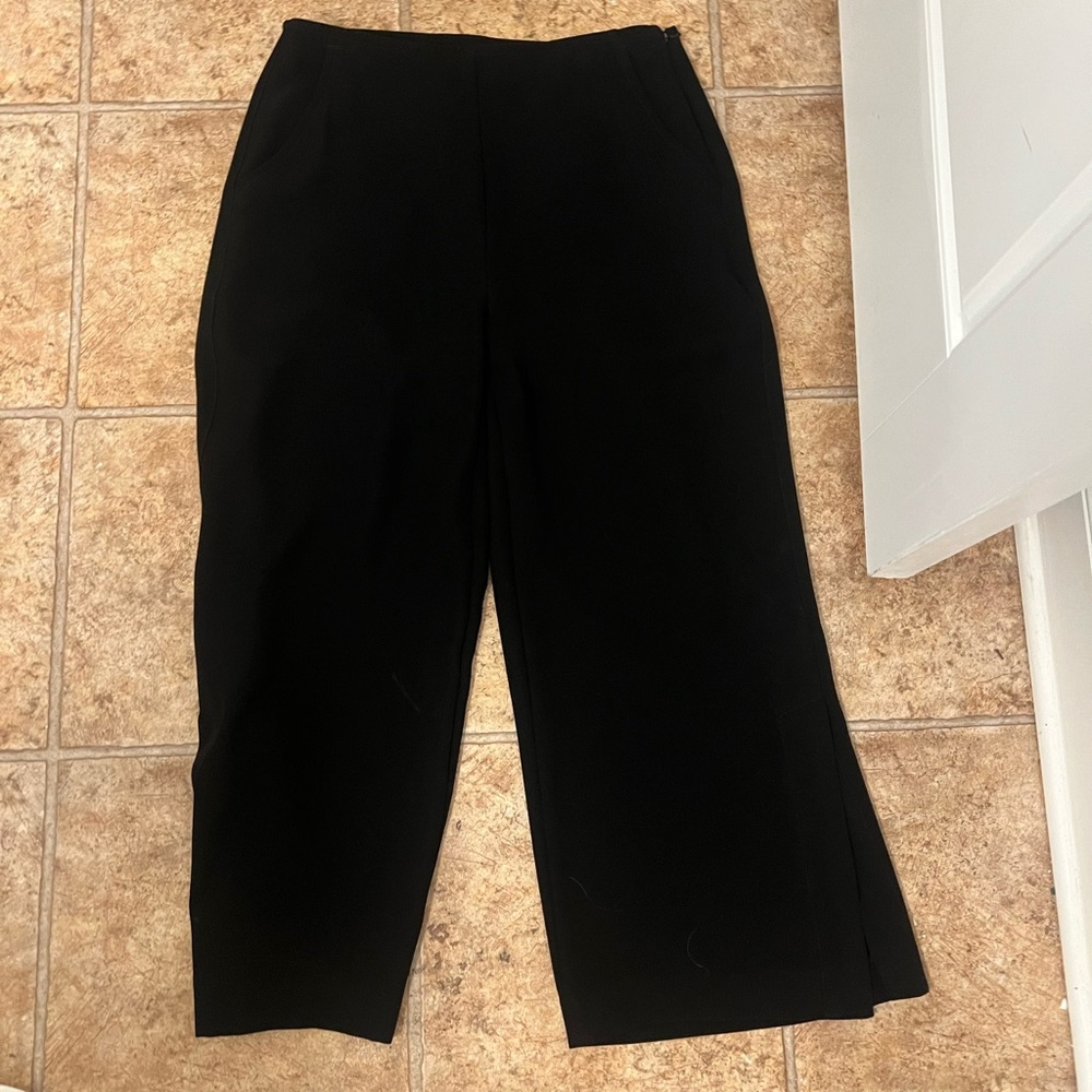 NWOT Bailey 44 black wide leg pants. Size 10